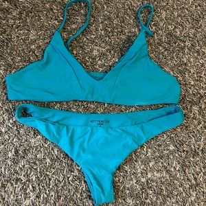 Kittenish swim suit